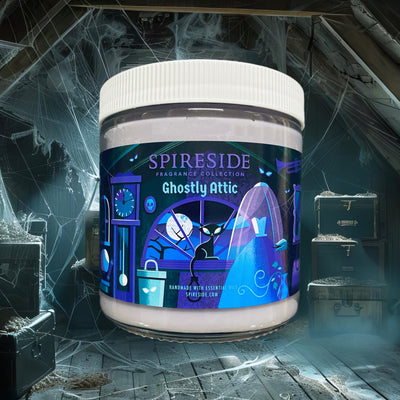 Ghostly Attic Candle