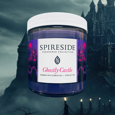 Ghostly Castle Candle