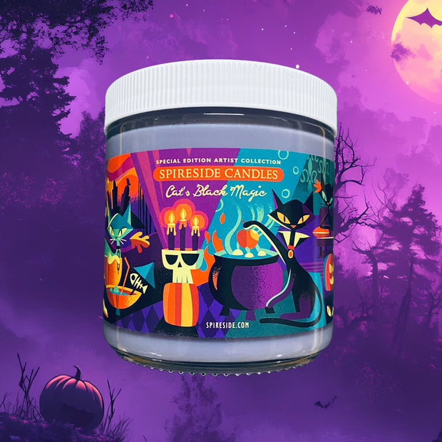 Cat's Black Magic Candle