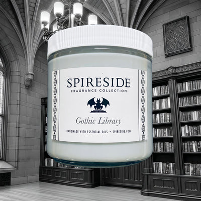 Gothic Library Candle
