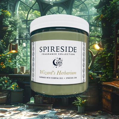 Wizard's Herbarium Candle