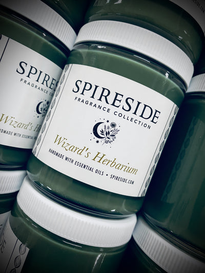 Wizard's Herbarium Candle