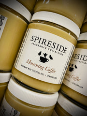 Mourning Coffee Candle